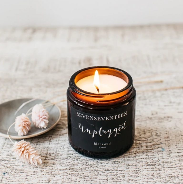 SevenSeventeen Unplugged candle