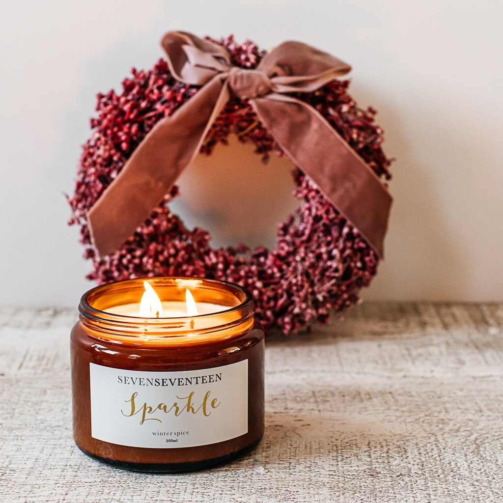 Sparkle Winter Spice Candle