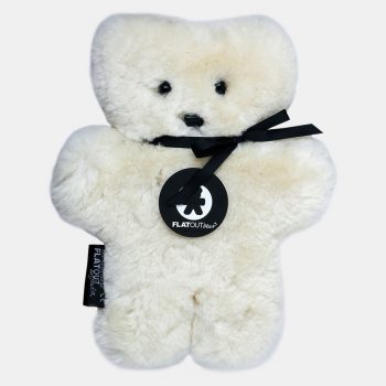 Flat Out Sheepskin Bear in Milk