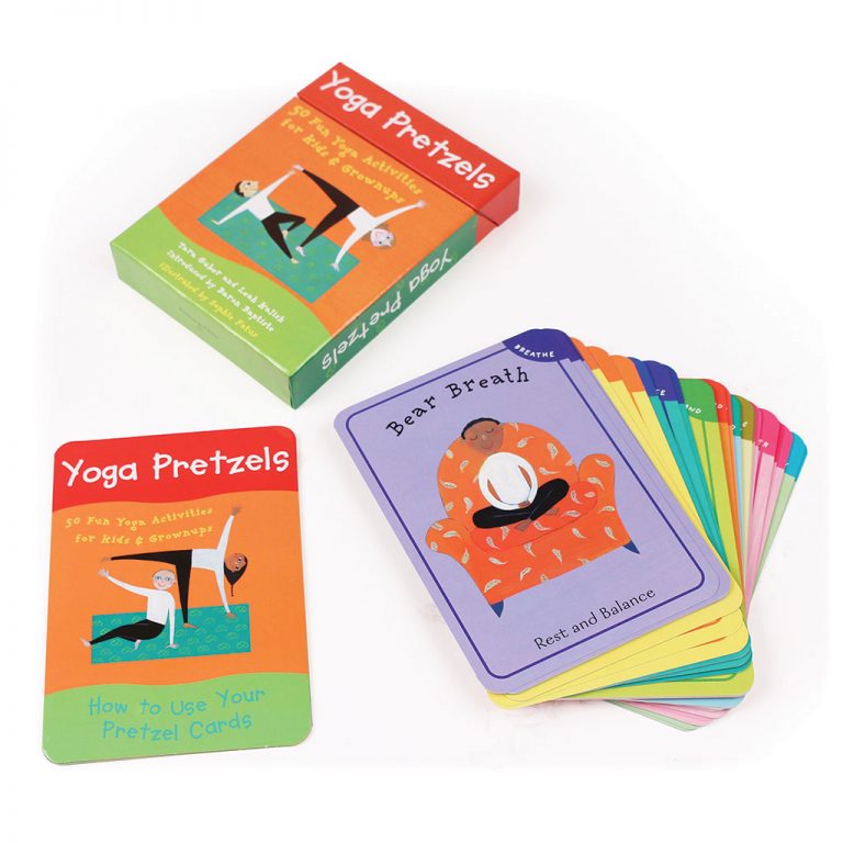 boxed yoga activity cards