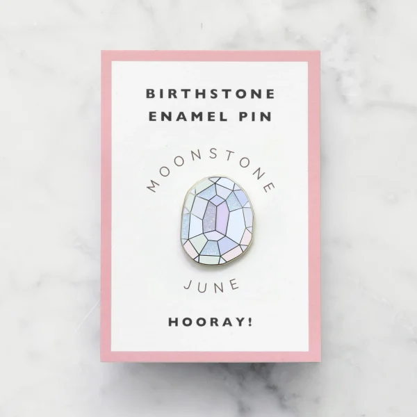 June Moonstone Pin