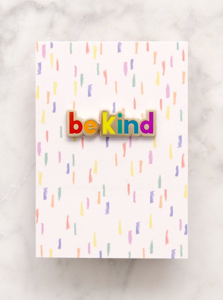 rainbow be kind pin