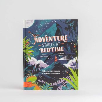 Adventure starts at bedtime book