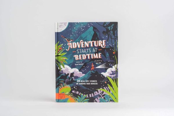 Adventure starts at bedtime book