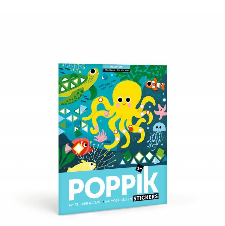 Poppik Aquarium Sticker Scene
