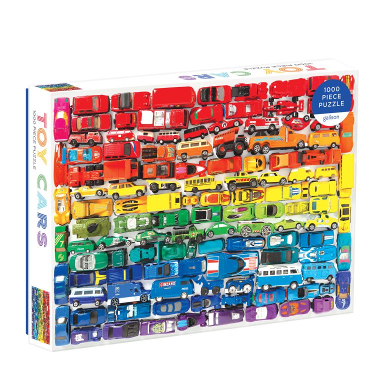 rainbow toy car puzzle