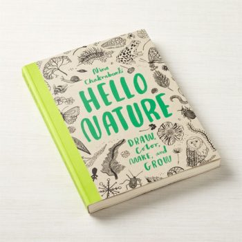 hello nature scrapbook journal