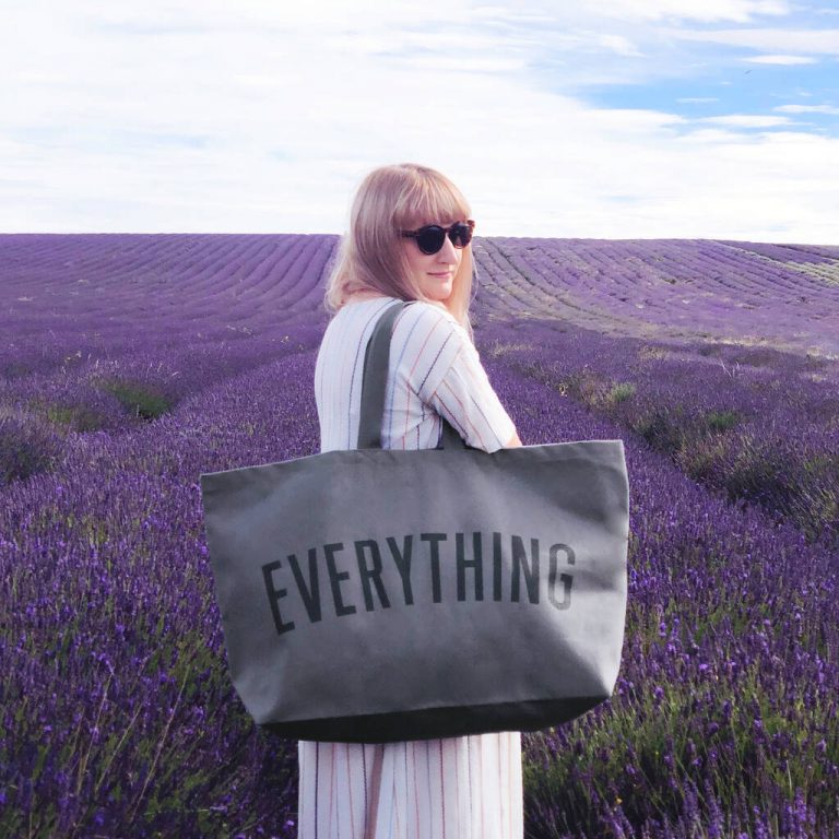 Everything really big grey bag