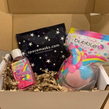 rainbow self care gift box