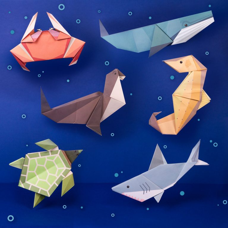 Origami Ocean Creatures Kit