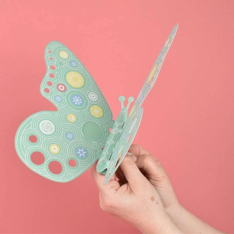 Screen free butterfly activity