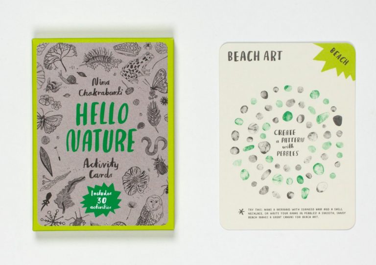 Nature activity cards for families