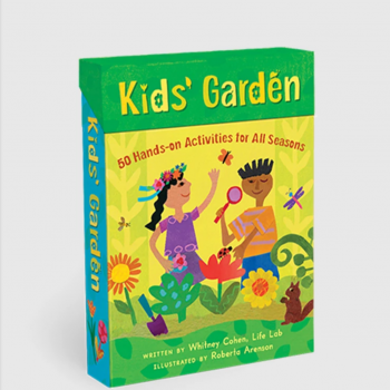 kids garden activity cards