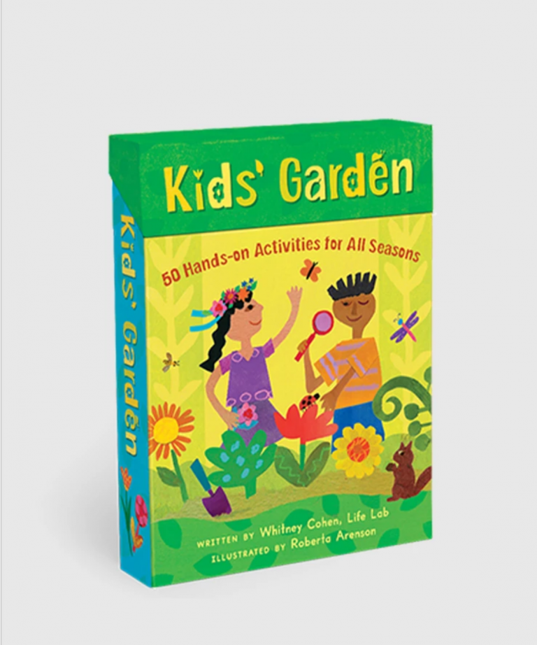 kids garden activity cards