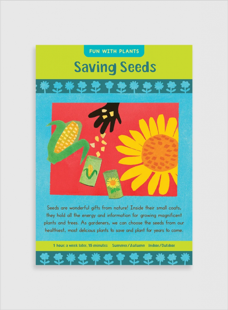 nature based activity cards for children