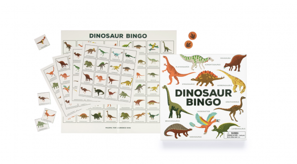 dinosaur bingo family fun game