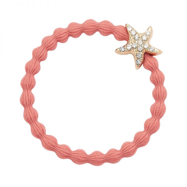 starfish coral by eloise hair tie