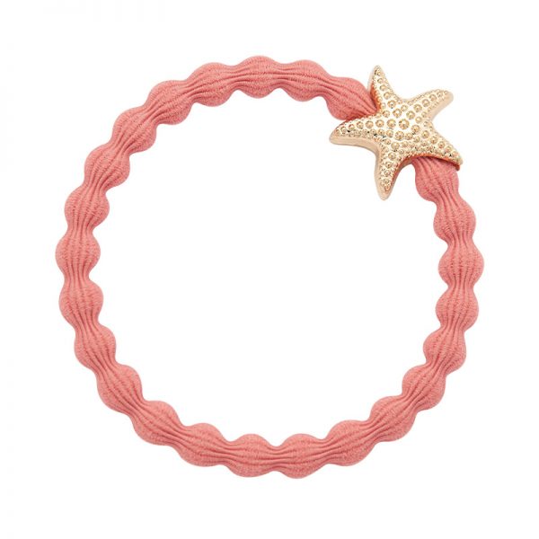 coral pink hair tie by eloise