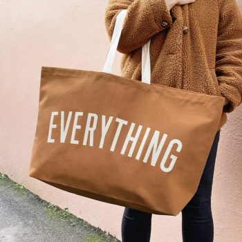 Tan Everything Bag