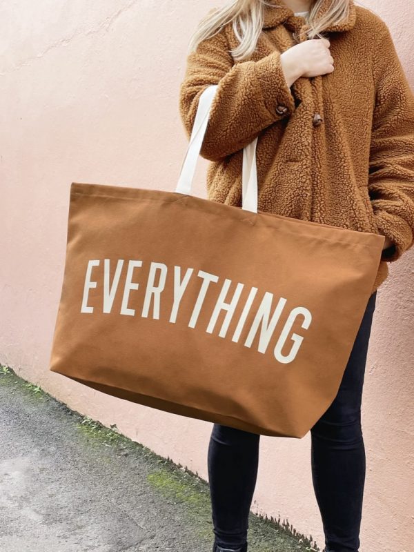 Tan Everything Bag