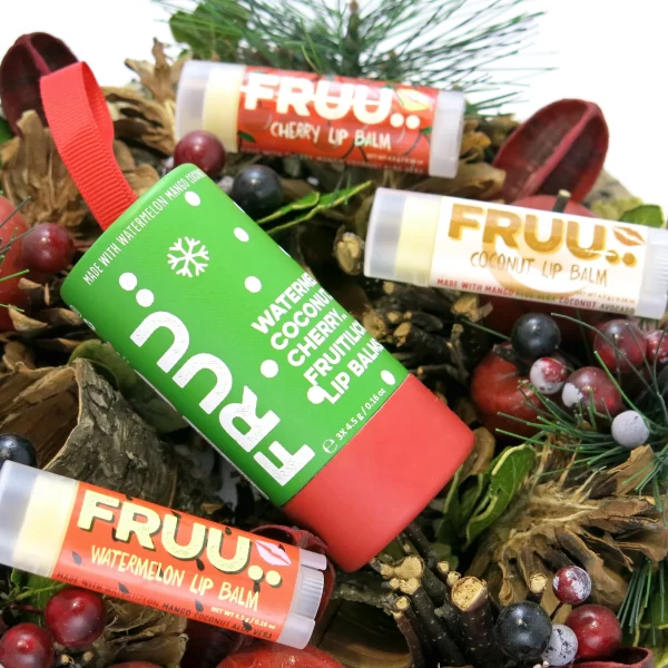 Fruu trio of lip balms