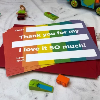 childrens thank you cards