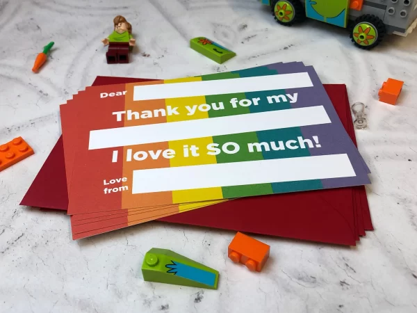 childrens thank you cards