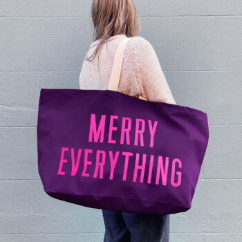 Merry Everything Christmas Bag
