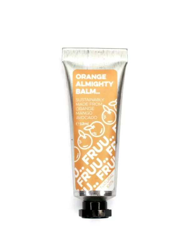 orange vegan balm by fruu