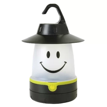 Children's camping lantern in black