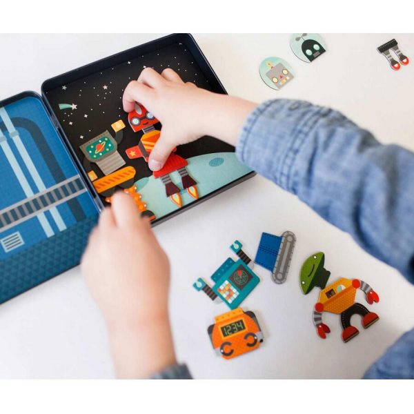 robot remix travel game