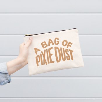 Pixie Dust Canvas Pouch