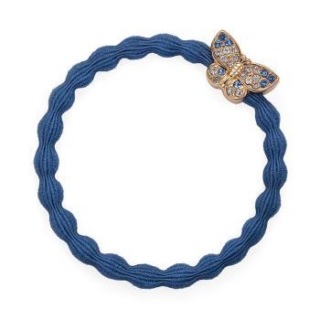 Blue Butterfly By Eloise Bangle Band Hair Tie