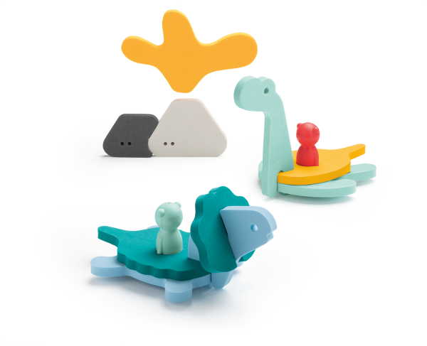 dinosaur bath puzzle set