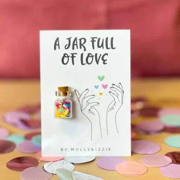 A Jar Full of Love Valentines Day Gift Idea