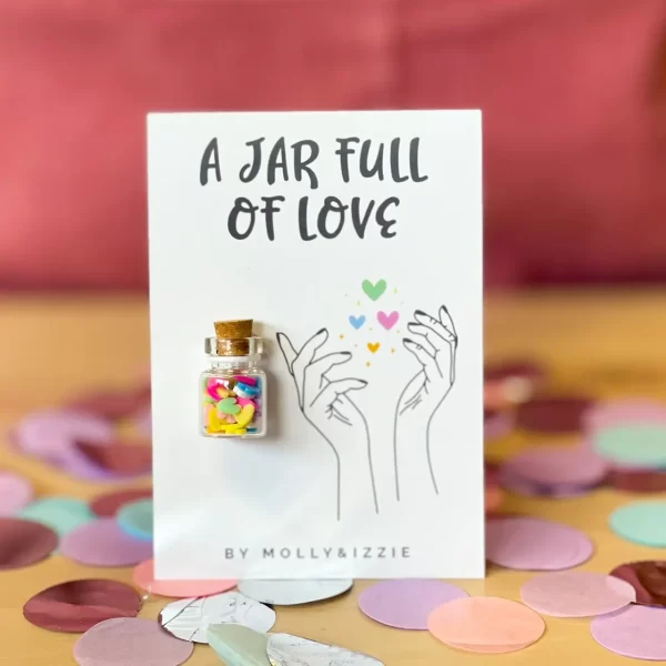 A Jar Full of Love Valentines Day Gift Idea