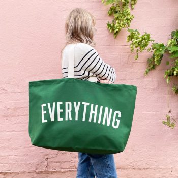 FOREST GREEN EVERYTHING BAG