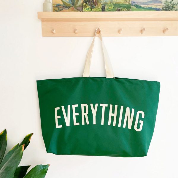 Everything bag in forest green