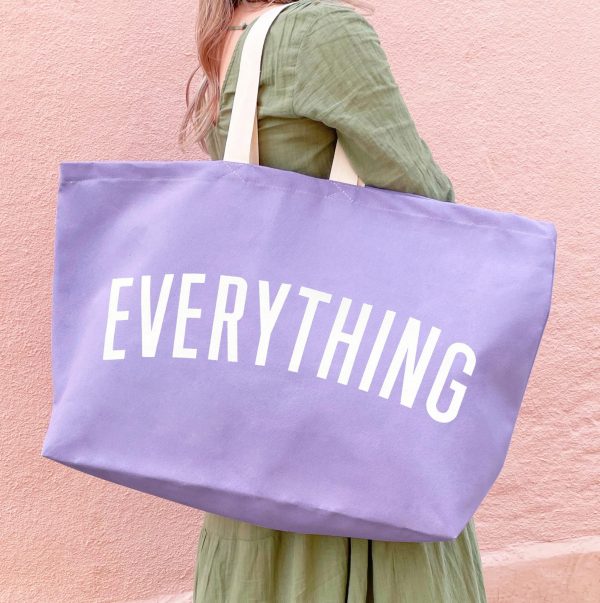 Lavender Everything really big bag