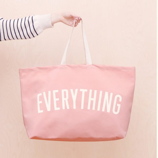 Baby Pink Everything Bag