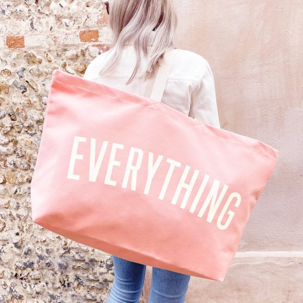 Baby Pink Really Big Everything Bag