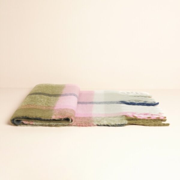Oversized Tartan Scarf