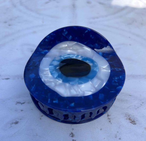 Evil Eye Hair Claw