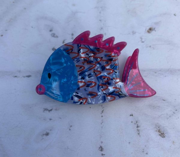 Tropical Fish Hair Claw