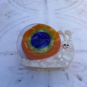 Snail Hair Claw Clip