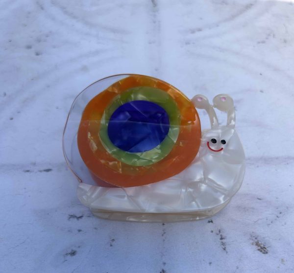 Snail Hair Claw Clip