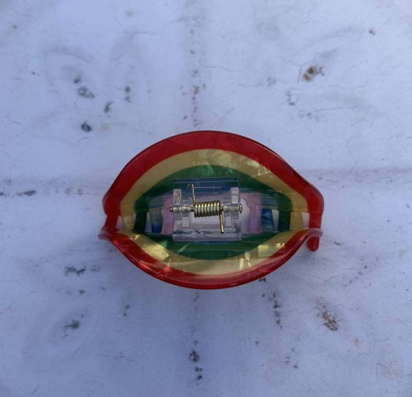 Rainbow Hair Claw Clip - Image 2