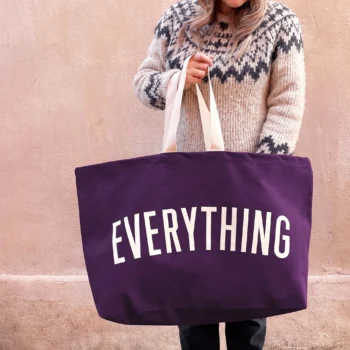 Plum Purple Everything Bag
