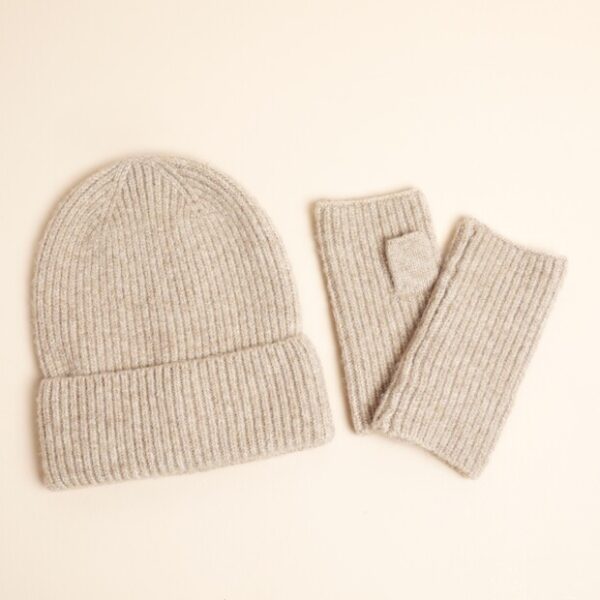 Stone Knitted beanie hat